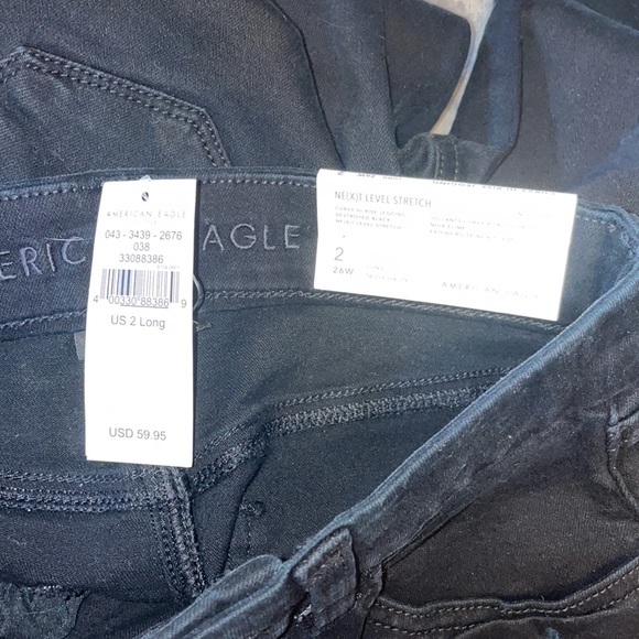 American Eagle Black Distressed jeans - Picture 2 of 2